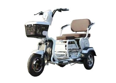 Porcellana un motociclo elettrico di tre ruote della batteria 20AH, carico ha stato abbattuto il corpo di plastica bianco fornitore