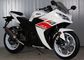 Intossichi i motocicli di sport della via del motore, 250cc raffreddano il colore di bianco delle bici di sport/bici della via fornitore