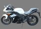 L'aria trasversale fresca dei motocicli CGB 150cc di sport del combustibile gassoso ha raffreddato il corpo di plastica bianco del motore fornitore